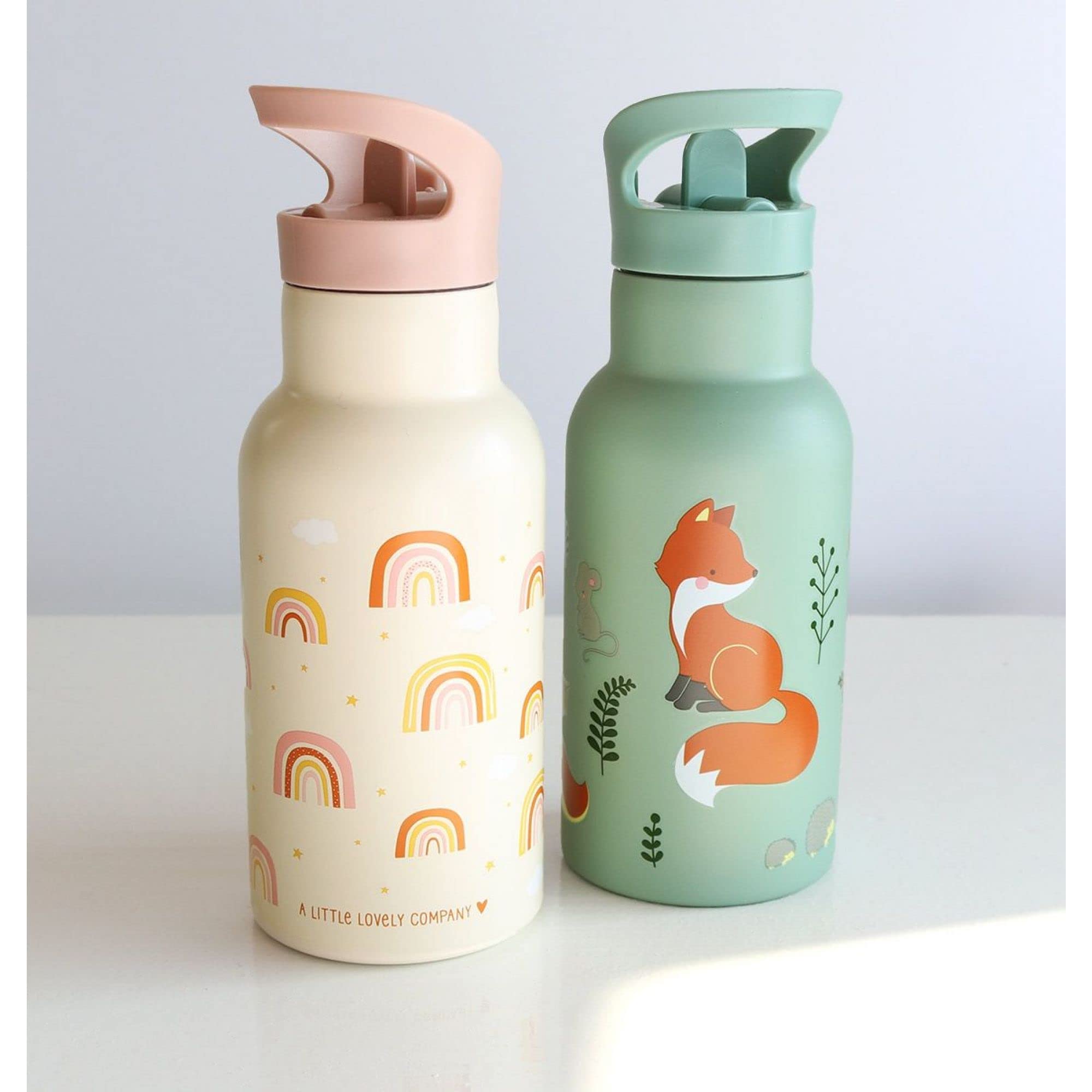 Gourde isotherme enfant 350 ml Amis de la forêt - A Little Lovely Company