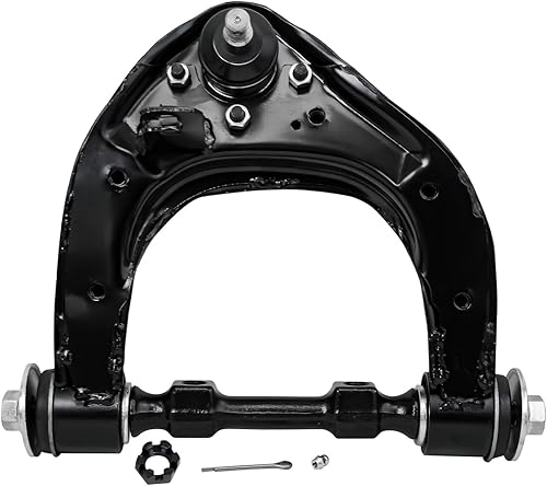 Miniatura 904 de Detroit Axle - Kit de brazos de control de extremo delantero RWD para Dodge Ram 03-06 2500 3500, 2 brazos de control superior con rótula 2 varillas