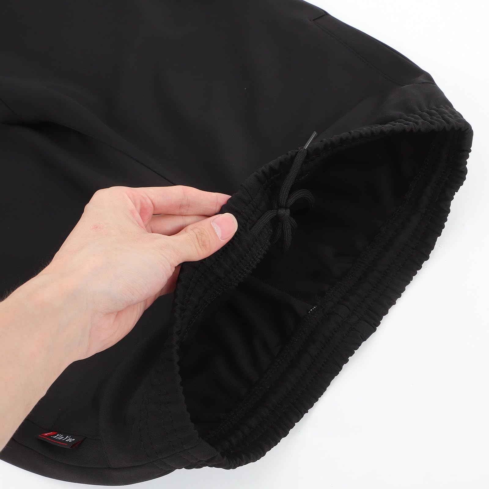 Schwarze Herren Cargohose aus Baumwolle mit Praktischem Stauraum und Öl Sowie Fleckenresistent für Küchen und Restaurantarbeit Komfortabel und Elegant