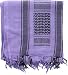 Purple Violet Military Shemagh Arab Tactical Desert Keffiyeh Scarf