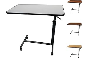 ProHeal Medical Rolling Table with Wheels for Enhanced Convenience and Functionality