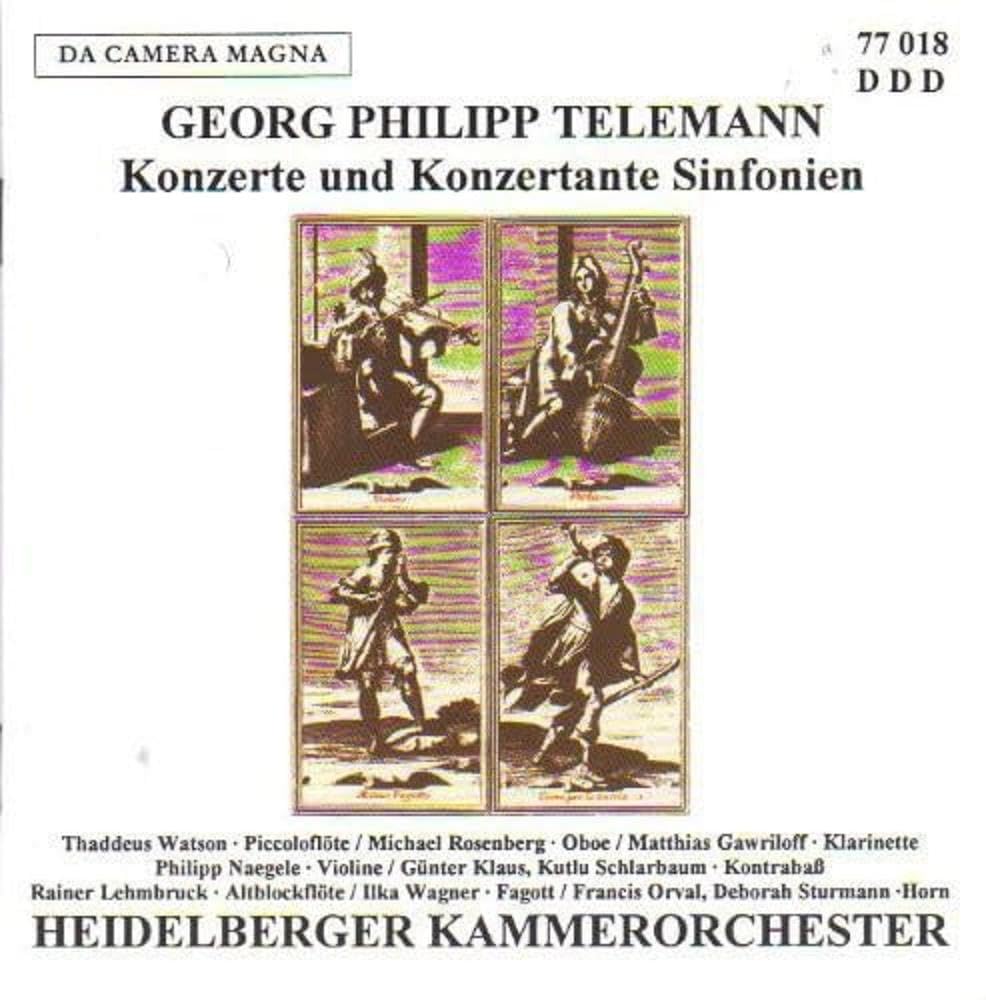 Georg Philipp Telemann: Various Concertos