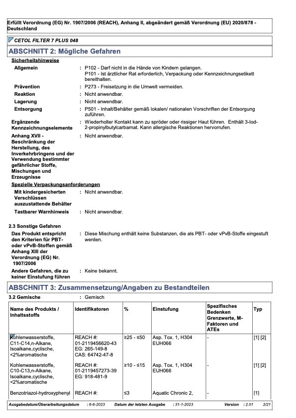 Sikkens Cetol Holzlasur: Filter 7 plus 2,5 Liter, 048 Palisander