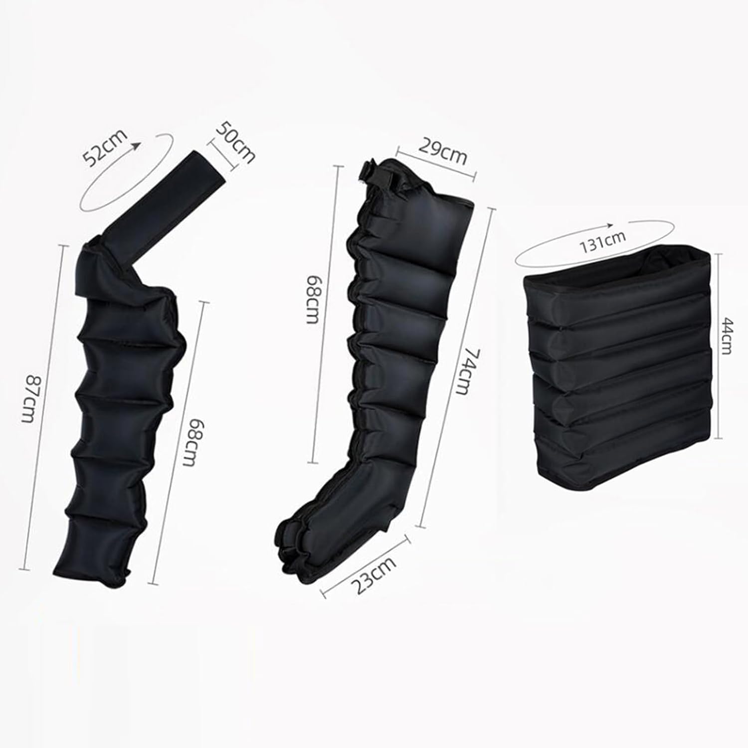 6 Camere d'Aria Macchinario Pressoterapia Gambe, Pressoterapia Linfodrenaggio Total Body Macchina, Presso Terapia Gambe Linfodrenante, Massaggio Linfodrenante