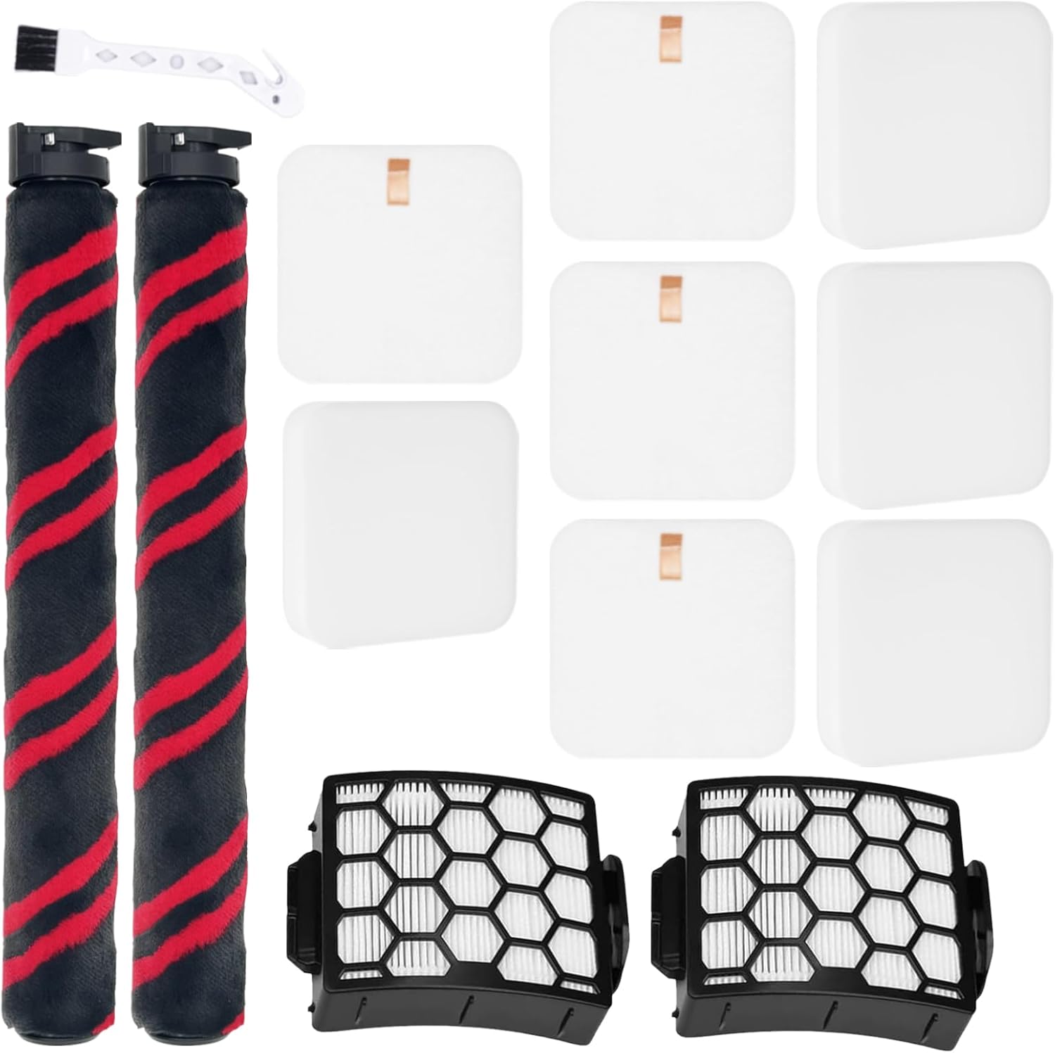 LA702 LA700 LA555 Accessories Kit Compatible With Shark Rotator Lift-Away Duo Clean PowerFins LA702 LA700 Upright Vacuum Replacement Parts, # 1539FC3000 XHF320 XFFK320