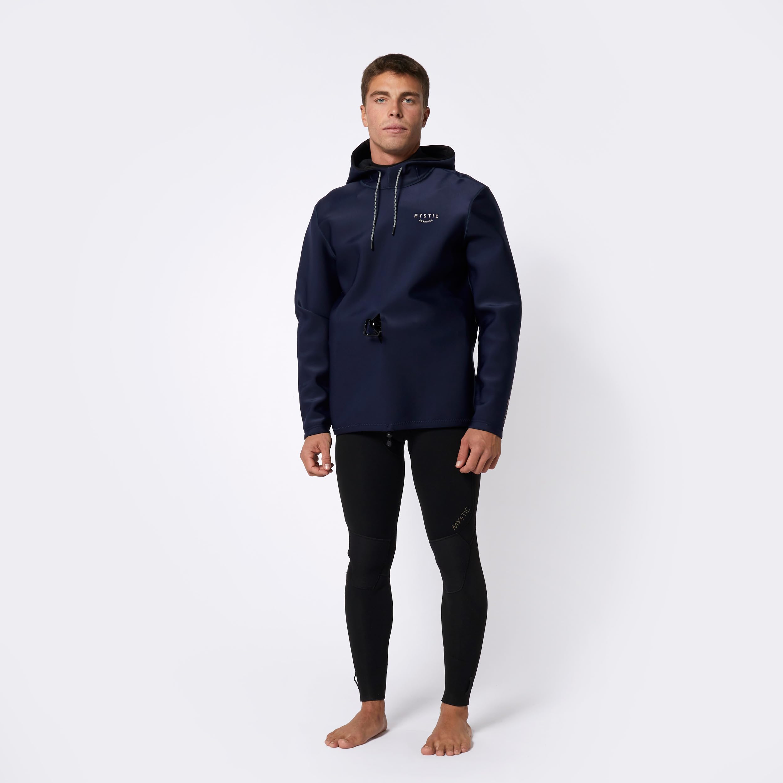 Mystic Mens Haze 2mm Neoprene Hoodie 35017.230340 - Navy -