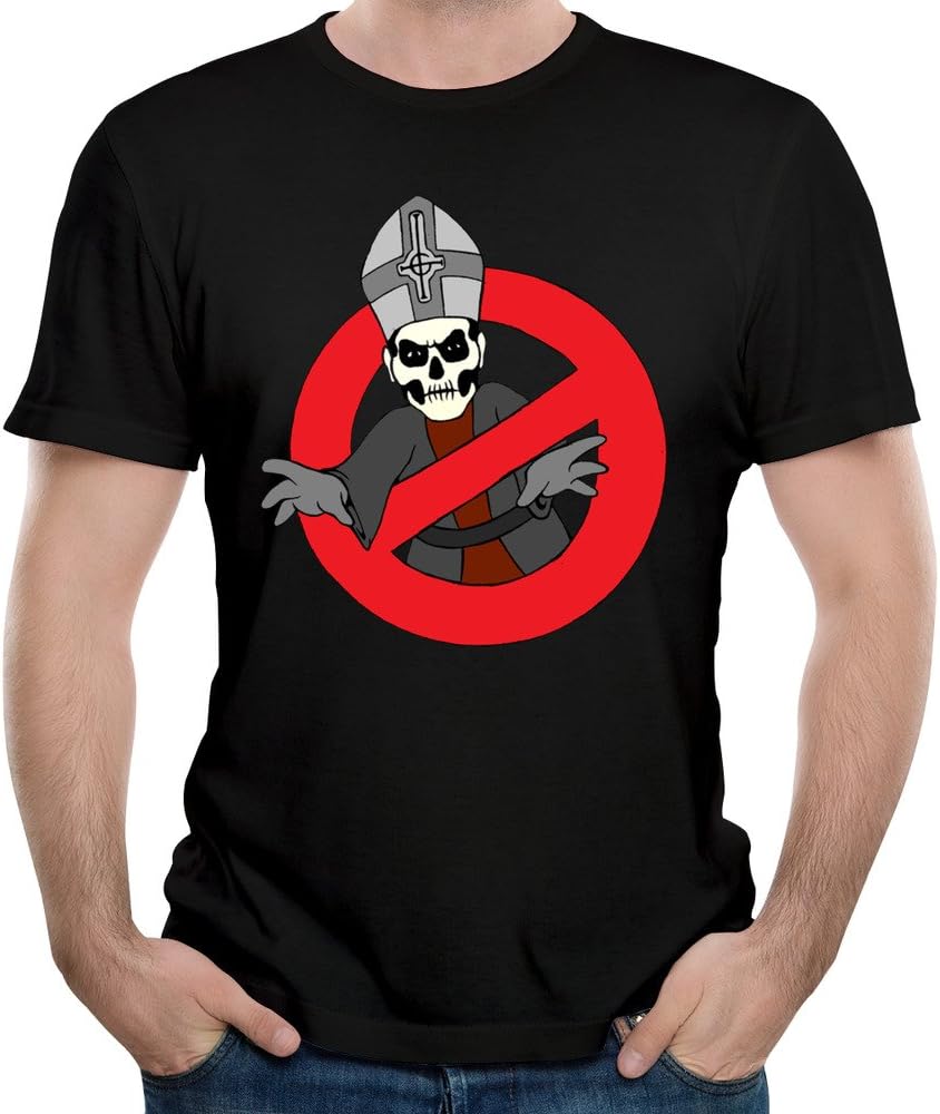 Men's Ghost Busters Bill Murray Ghost BC Cirice Round Neck T Shirt