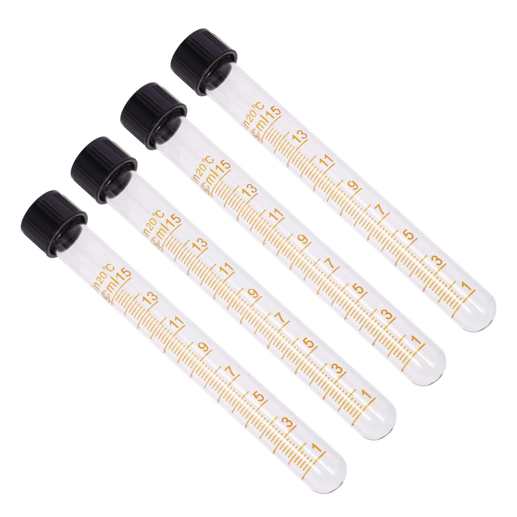 iplusmile 20 Piezas Tubo De Centrífuga De Vidrio De Tubo Centrífugo Tubo De Centrífuga De Prueba Tubo De Almacenamiento De Líquidos Tubo De Ensayo De Vidrio Tubos De Centrífuga