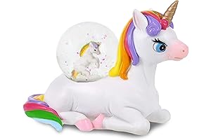 Glitzy Globe's Gleaming Unicorn Fantasy