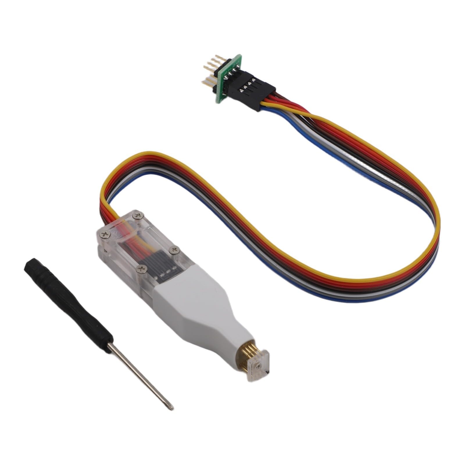 SOP8 SOIC8 WSON8 QFN8 Chip Test Cavo, 30 cm Programmazione Flessibile con Deflettore di Posizionamento Rimovibile, Adattatore passo 44mm a 85mm TV Computer Automotive Scheda madre