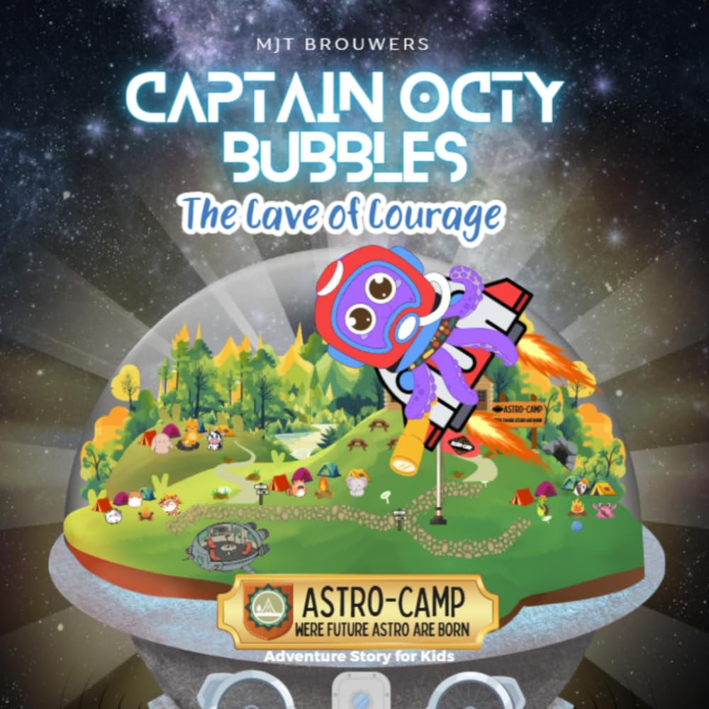 Captain Octy Bubbles And Friends - Cave Of Courage: A Beautifully Illustrated Adventure That Inspires Curiosity and Courage in Kids