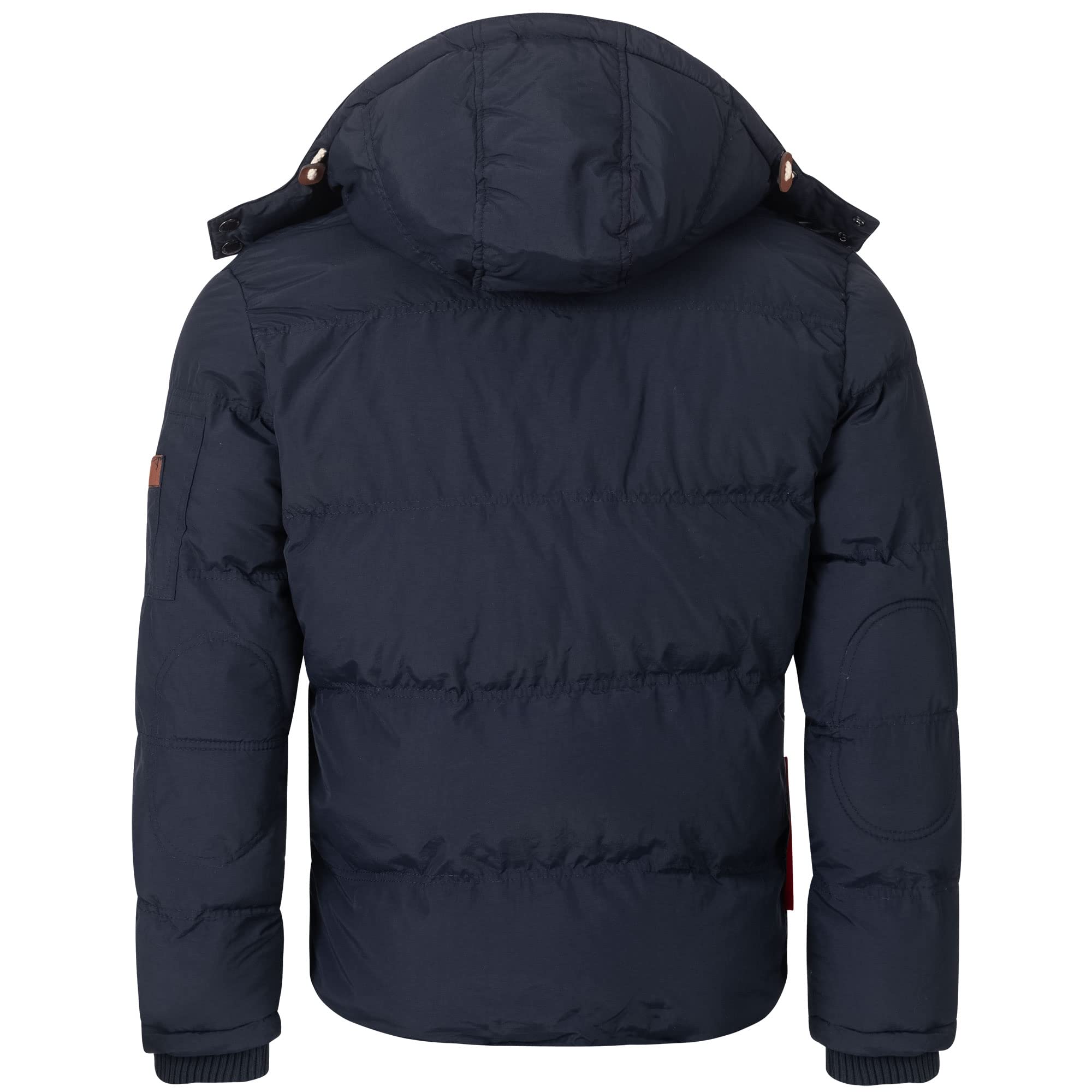 Geographical Norway Uomo Giacca Trapuntata Giacca Invernale - Foderato Caldo Giacca a Vento - Sci All'Aperto Giacca da Snowboard per Il Inverno/Autunno IN Bundle Con UD Beanie