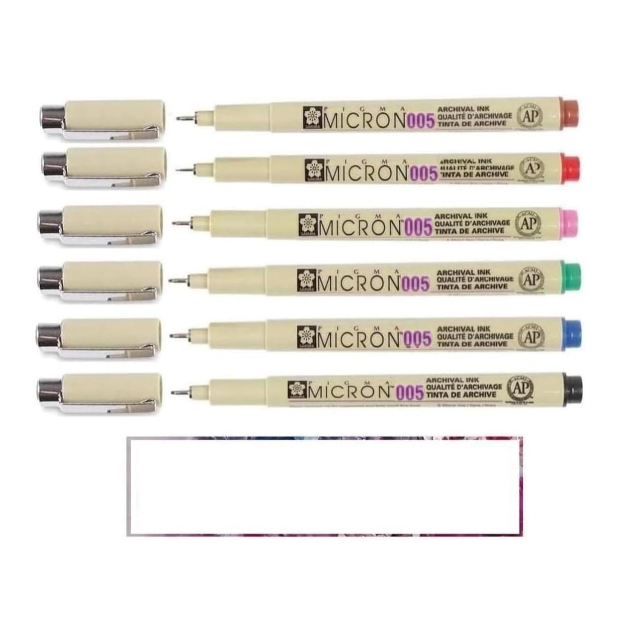 PIGMA MICRON SAKURA 005 Fineliner Set