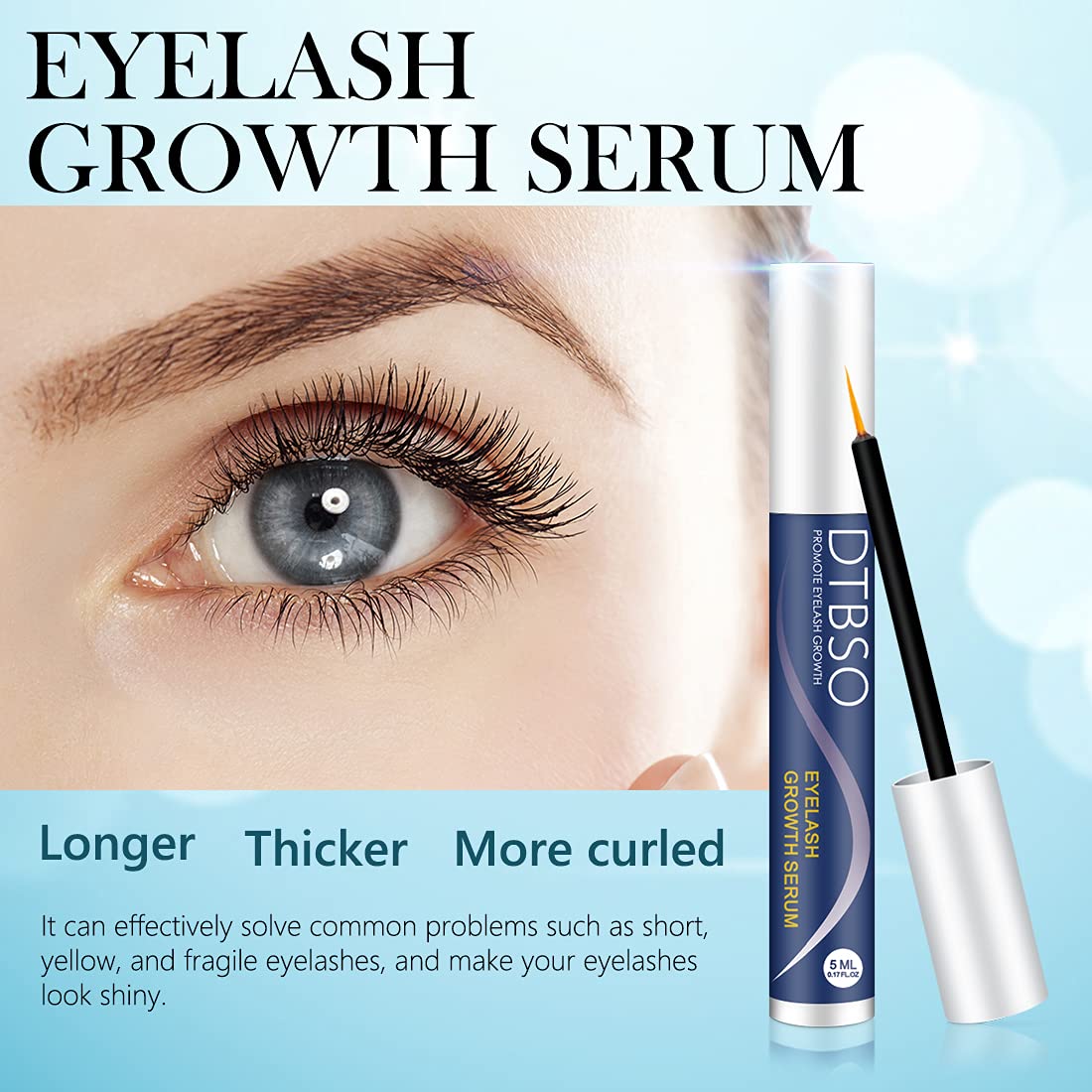 Buy Eyelash Growth Serum Lash Growth Serum And Eyebrow Enhancer For Longer Fuller Lashes And Brows 5ml Online In Ukraine B08zyn1qfq