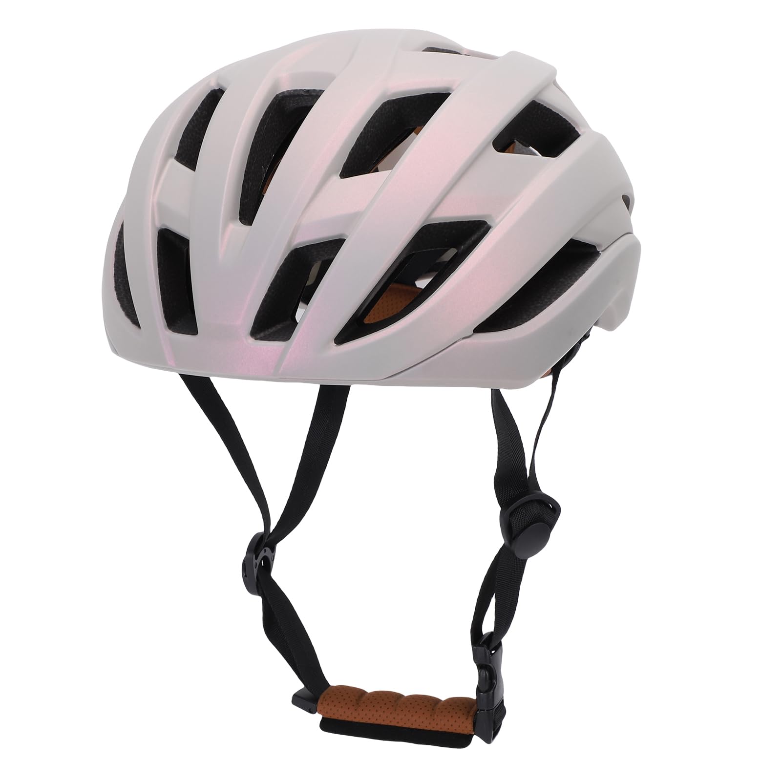 Casco de Bicicleta de Carretera, Ajuste Ligero y Ajustable (L)