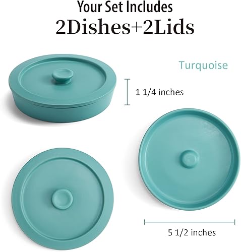 Miniatura 5 de Margarita - Juego de 2 rimmer de sal con tapas (hecho de cerámica), accesorios de bar para el hogar, kit de barman de regalo de Margarita, cortador