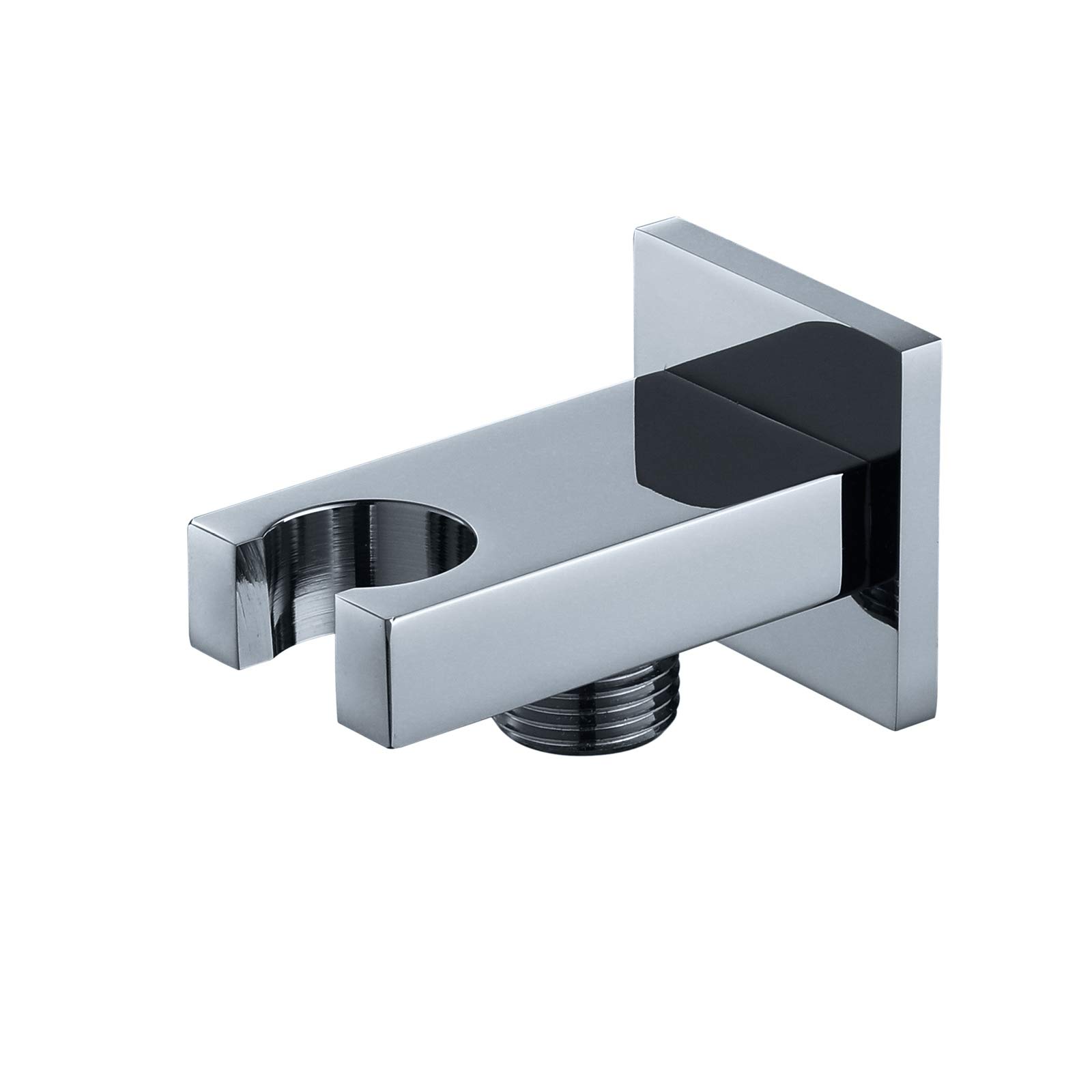Shower Head Brackets, Solid Brass Bathroom Hand Sprayer Wand or Toilet Handheld Bidet Spray(Chrome)