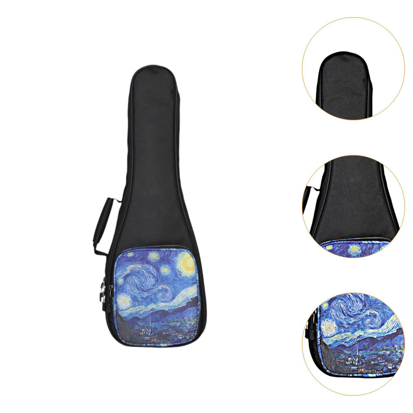 MenolanaUke Gig Bag Ukulele Bag,30inch Ukulele Concert Ukulele Case Bag, Ukulele Gig Bag Ukulele Case with pocket for Travel,Beginners Gifts