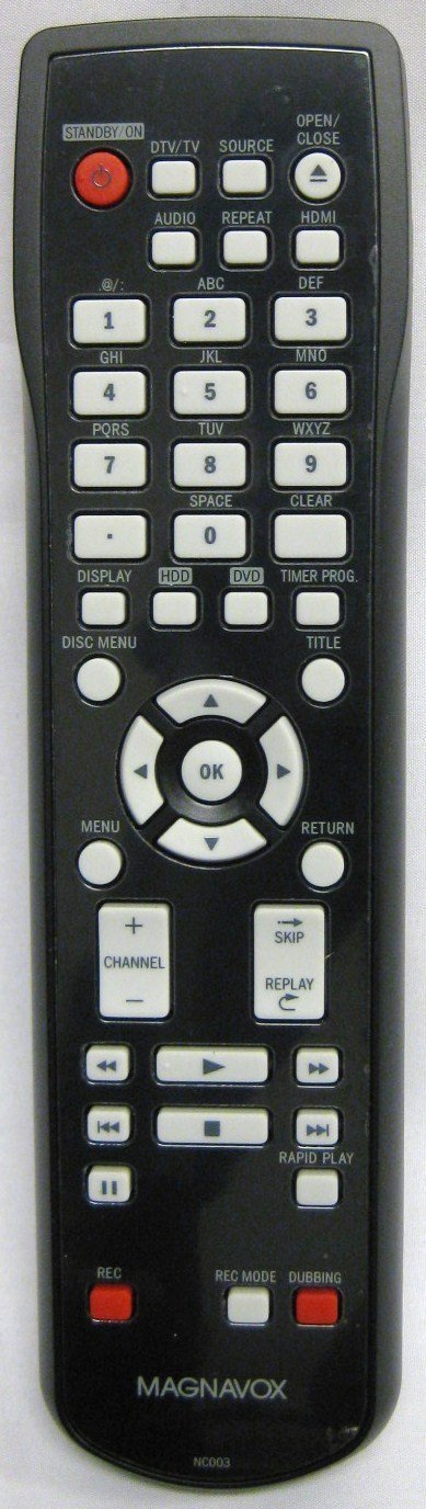 Magnavox NC003UD Remote Control Unit