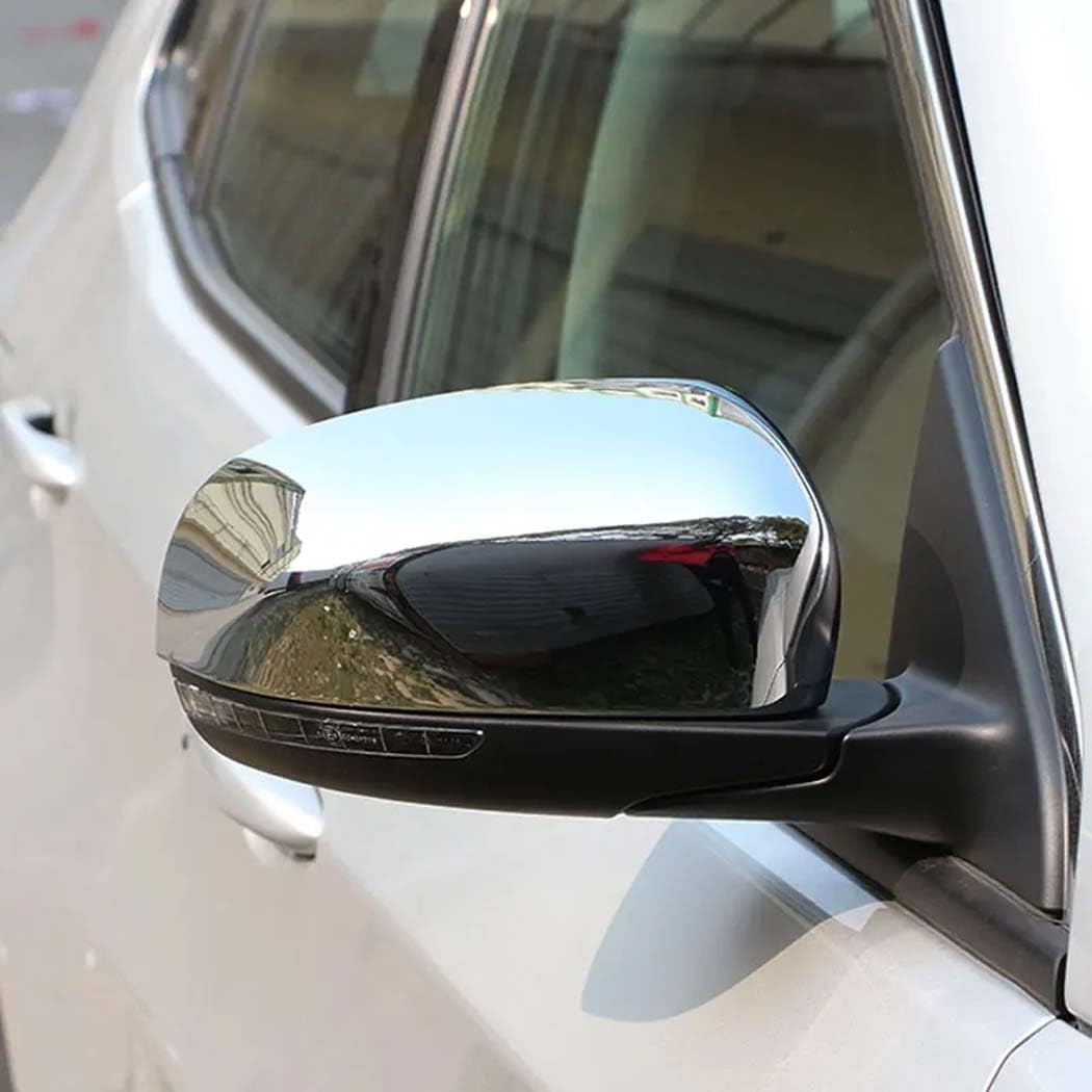 Copertura per specchietto retrovisore per Auto per Jeep Compass 2th 2017-2020, Accessori per Rivestimento specchietto retrovisore in ABS Cromato
