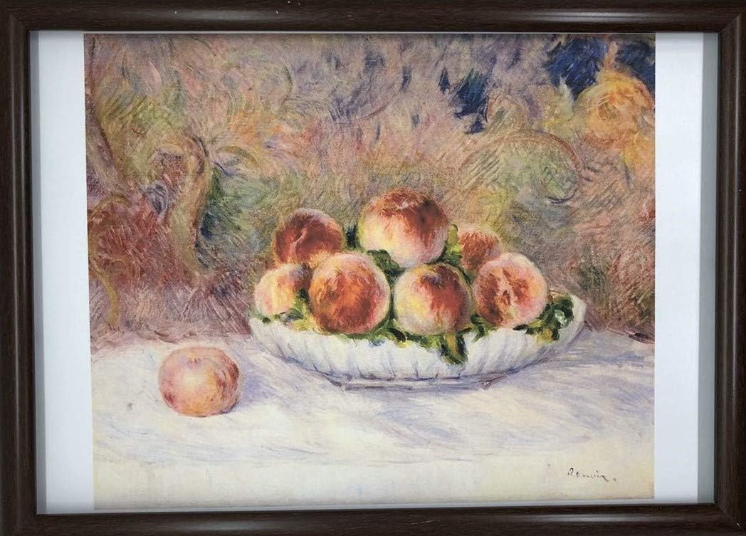 Amazon ピエール オーギュスト ルノワール 桃 ポスター 輸送用 額付き ホビー おもちゃ 名画 グッズ 印象派 静物 絵画 アート アイドル 芸能人グッズ 通販
