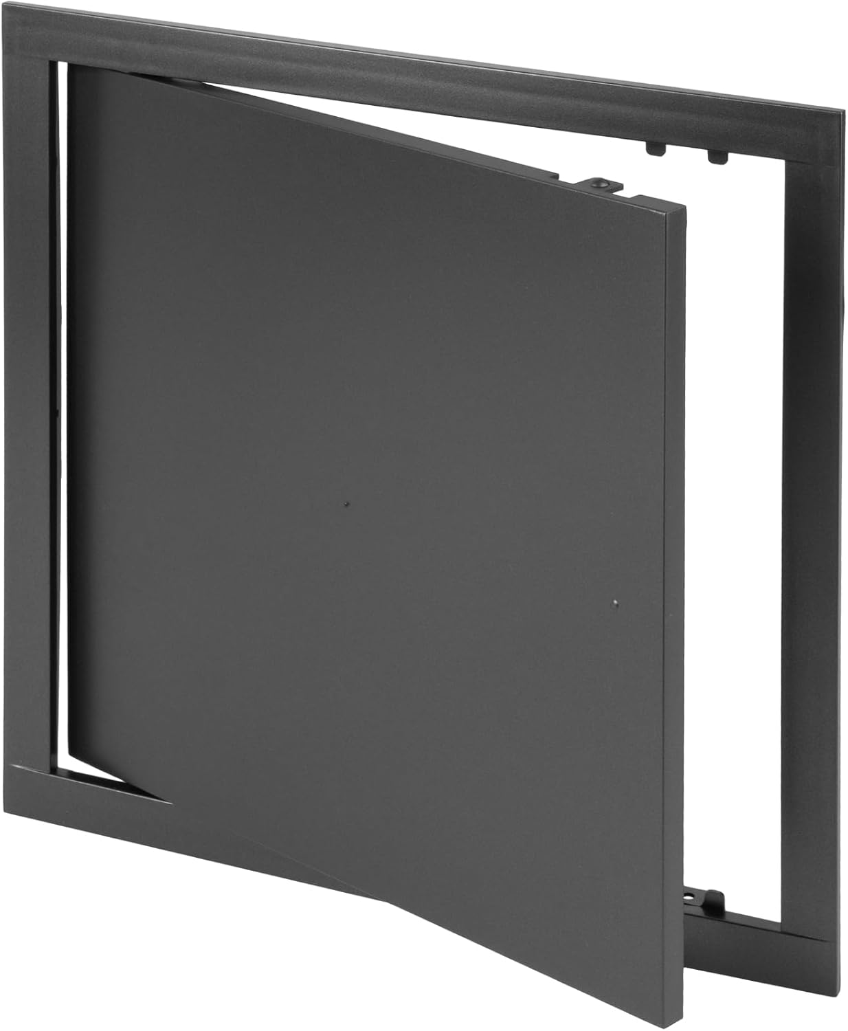 Vent Systems 12" x 12" Inch Anthracite Plastic Wall Hole Cover - Plumbing Access Panel for Drywall - Crawl Space Door - Ceiling Access Panel - Electrical Panel Cover - Access Door in Home, Garage