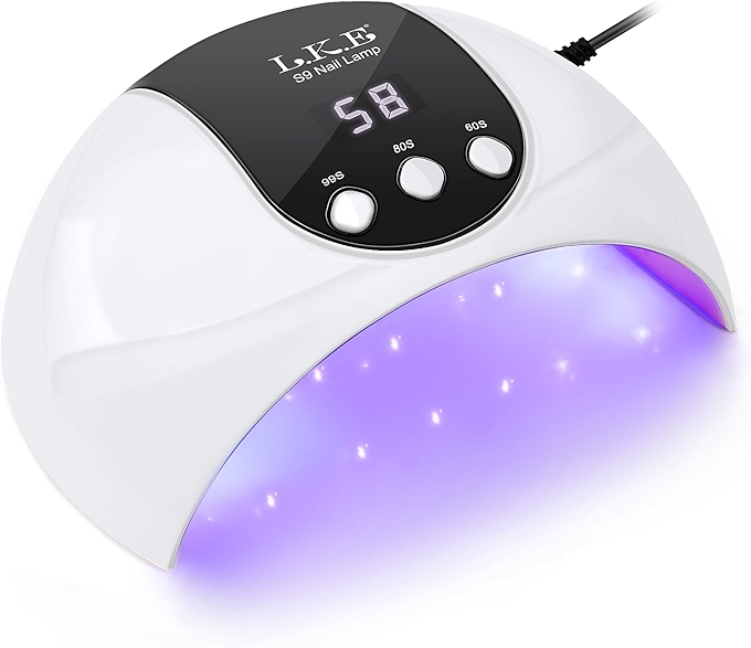 UV美甲灯凝胶指甲灯正品自动感应 LCD显示