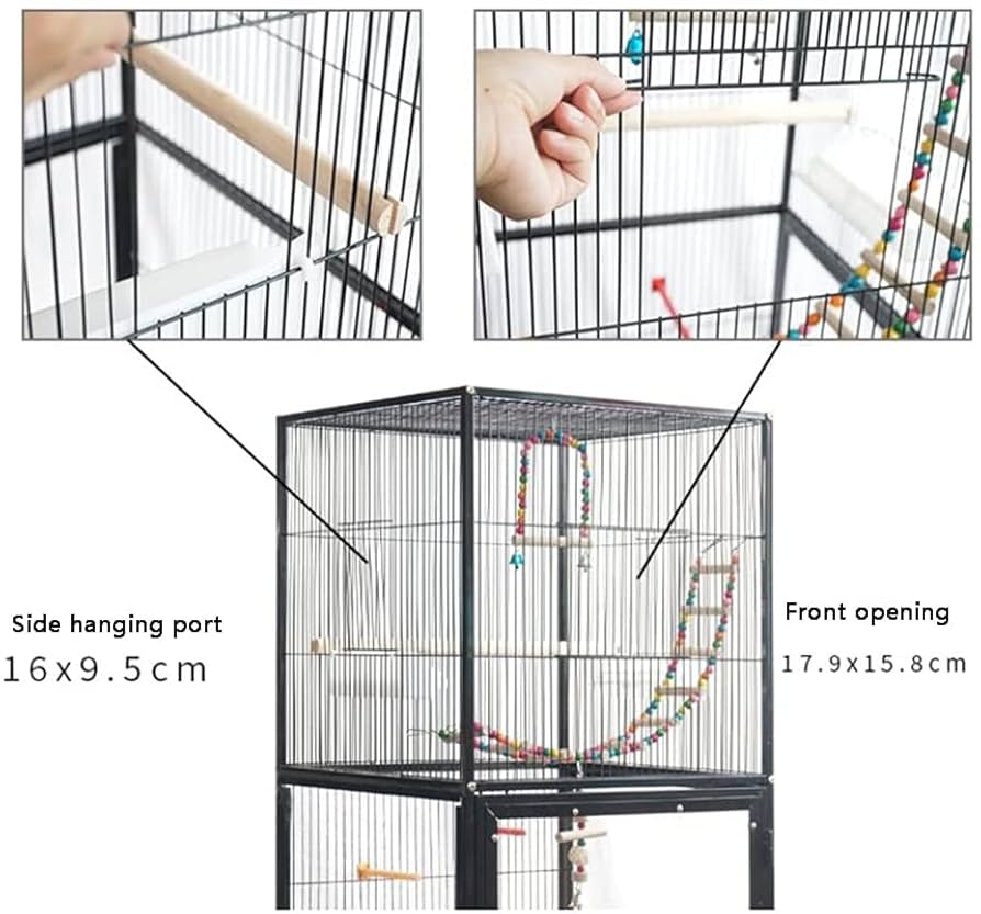 大型 鳥かご バードケージ Amazon.co.jp: 鳥かご バードケージ 大型のインコケージ ケージ
