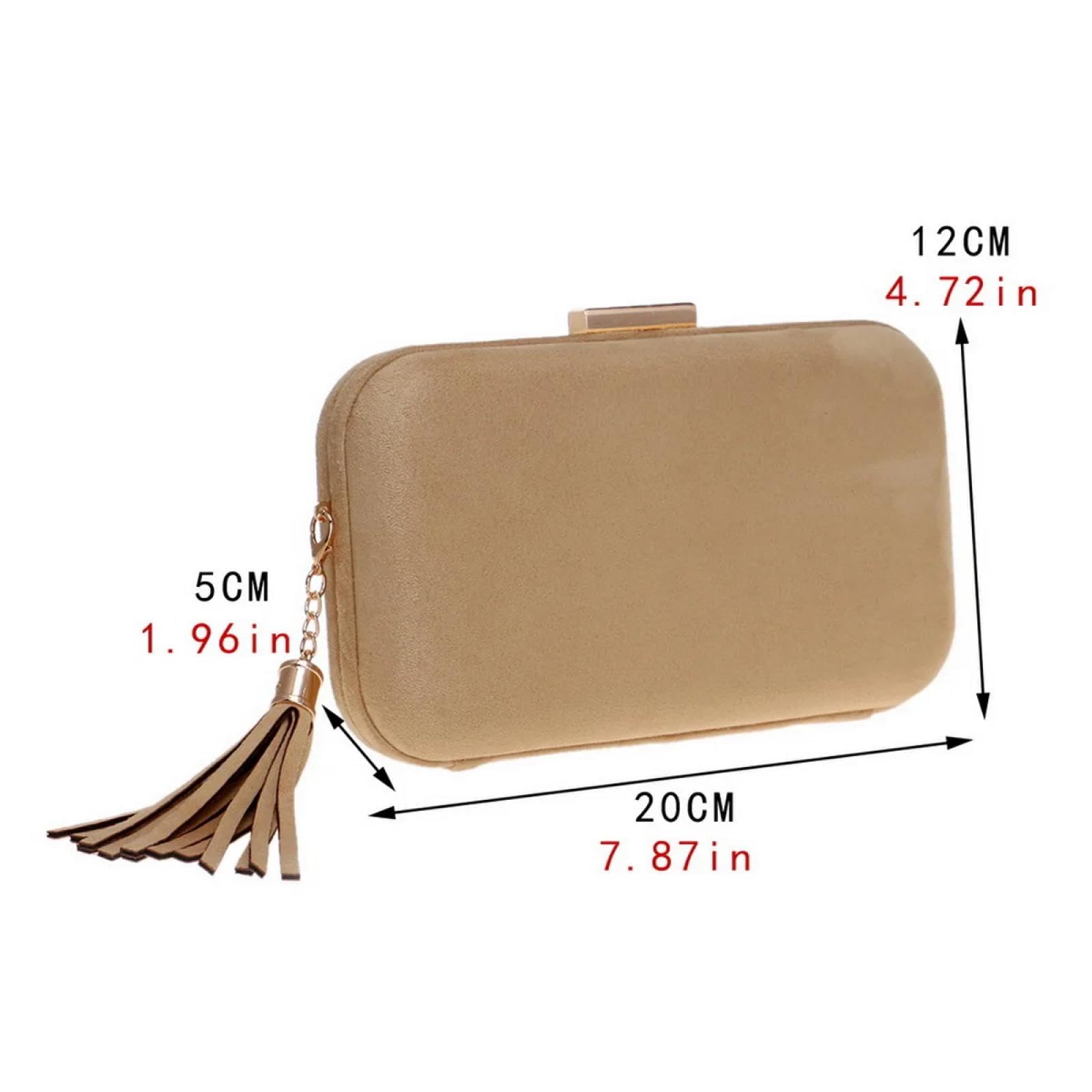 Pochette Donna Borse da Sera da Donna alla Moda in Velluto Borsa A Tracolla da Donna Pochette da Festa E Matrimonio
