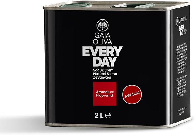 Everyday Ayval k 2 Lt Natural Extra Virgin Olive Oil