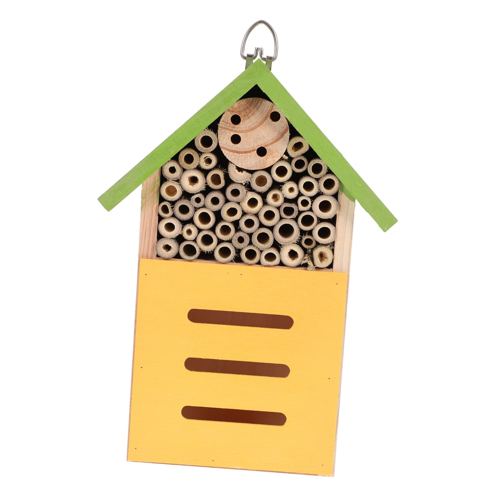 Casetta in Legno per Insetti Rifugio per Api e Ladybird Habitat Decorativo da Giardino per Allevamento di Insetti Benefici