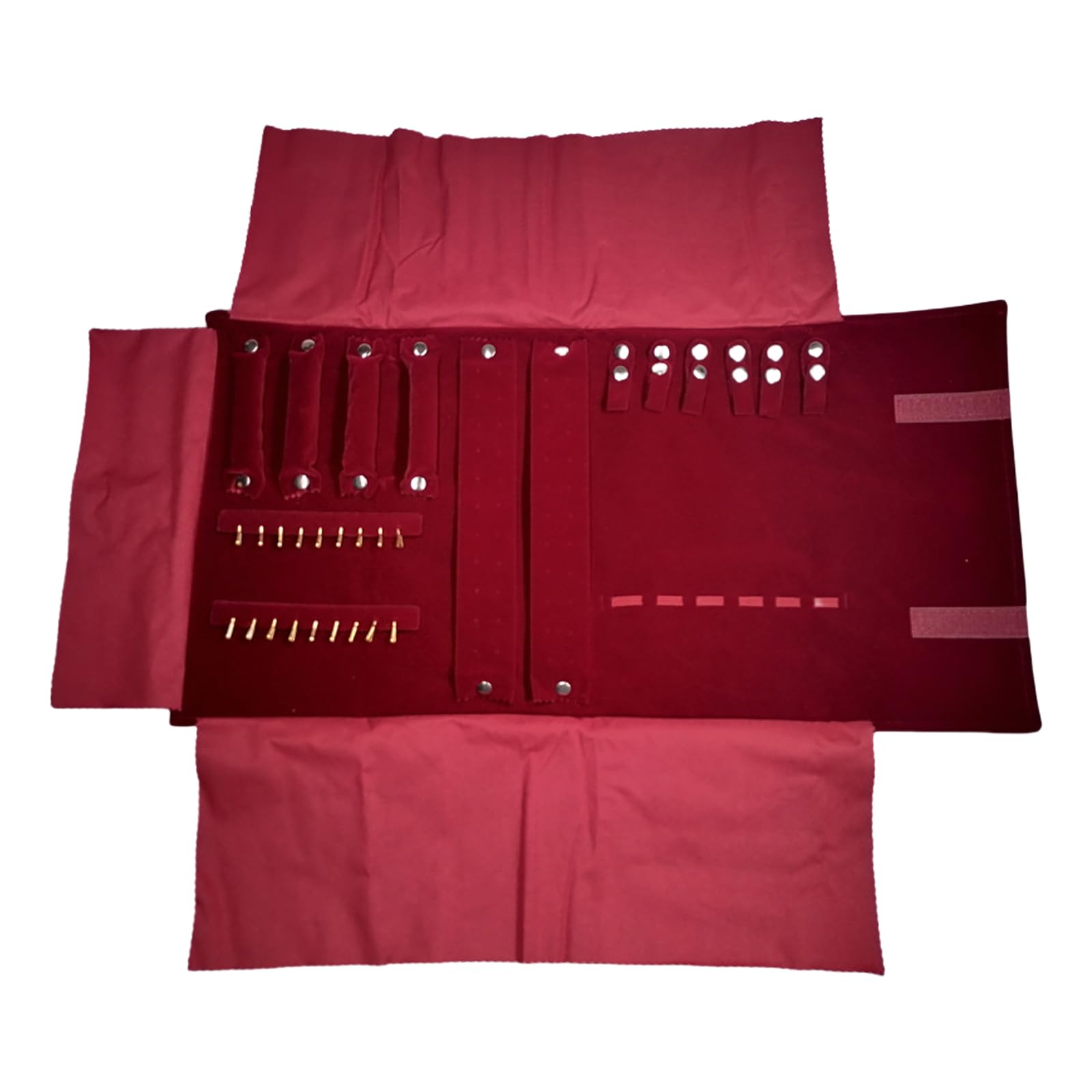Farbic - Estuche para joyas con varios compartimentos para collares, pulseras, anillos, pendientes, viajes, diseños elegantes
