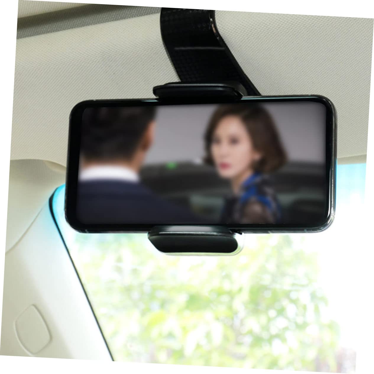 HOMSFOU 3pezzi Supporto Per Telefono Da Auto Multifunzionale Con Funzione Di Navigazione e Carte Di Parcheggio Supporto Per Smartphone Antiscivolo e Facile Da Installare Adatto Per