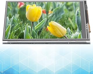 monitor de toque resistivo, tela sensível ao toque rpi resolução de 480 x 320 com caneta para 3b+