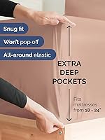 Vista 197 de Extra Deep Pocket Split King Sheets - 5 Piece Breathable & Cooling Bed Sheets - Hotel Luxury Bed Sheet Set - Soft, Wrinkle Free & Comfy - Easily