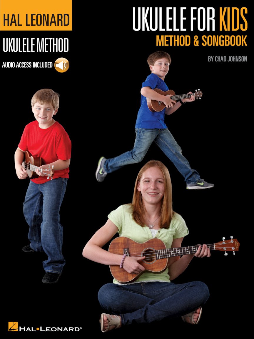 Ukulele for Kids - Method and Songbook by Chad Johnson | Beginner Ukulele Sheet Music and Lesson Book for Children | Learn to Play Ukulele with Guided ... Audio Support (Hal Leonard Ukulele Method)