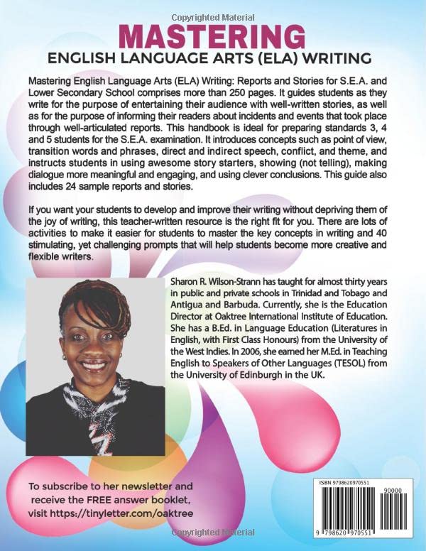 Mastering English Language Arts (ELA) Writing: Reports and Stories for S.E.A. - Image 2