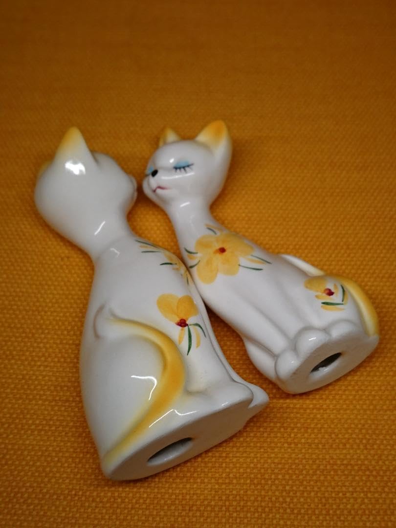 Amazon.co.jp: ネコ 猫 シャム猫 陶器 昭和レトロ 置物 インテリア