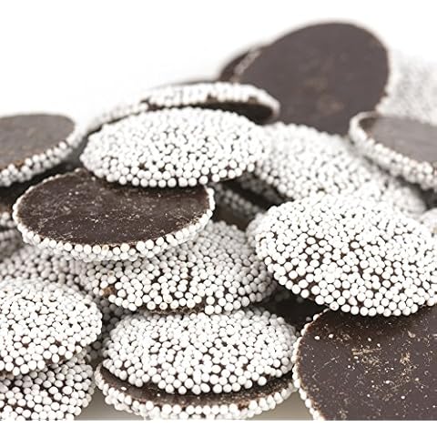 Kauffman Orchards Dark Chocolate Nonpareils Candy, Bulk 1.5 Lb. Bag Cover