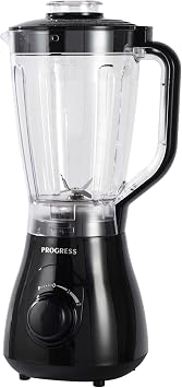 Progress Jug Blender 1.5L, 500W, 2 Speed With Pulse
