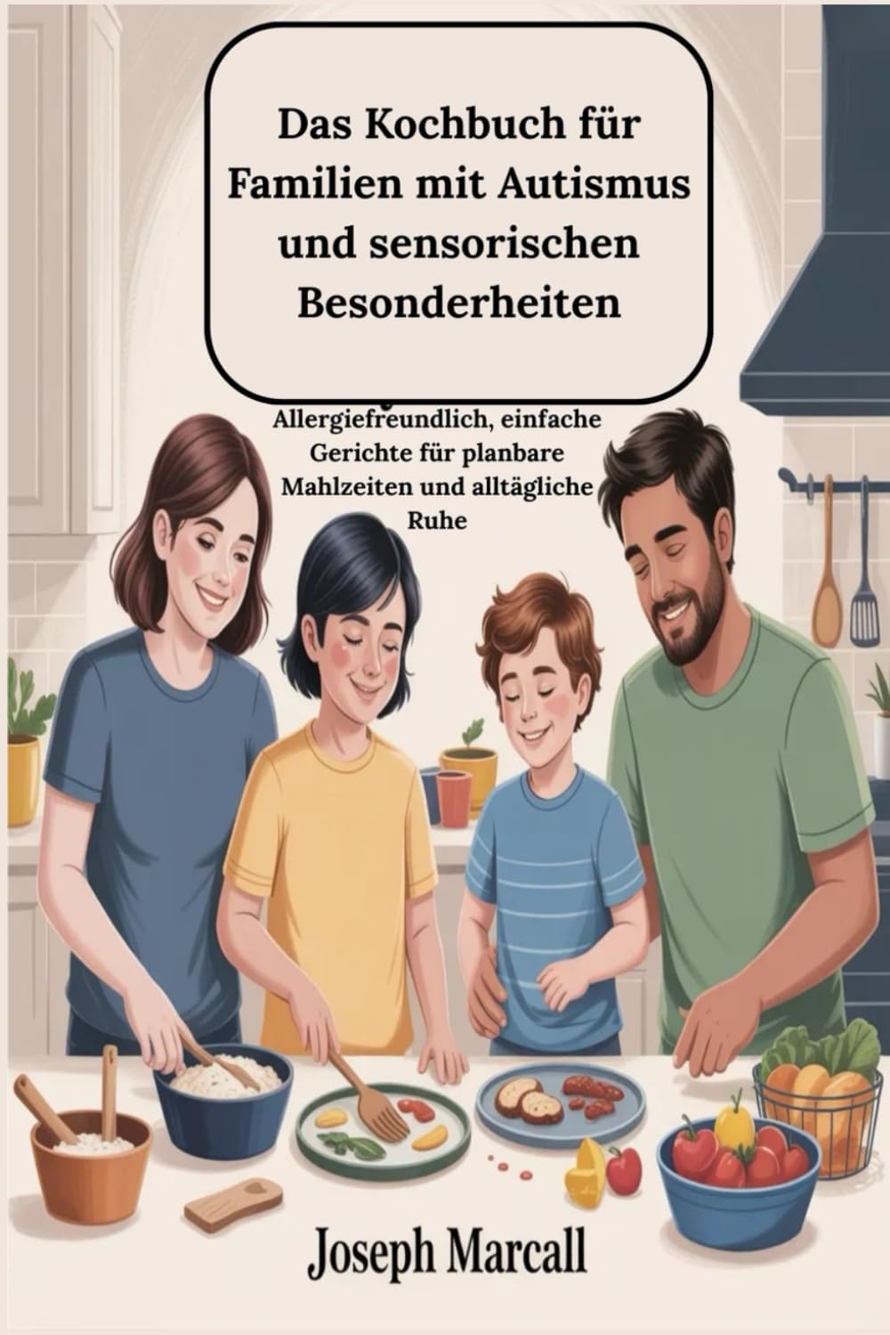 Das Kochbuch für Familien mit Autismus und sensorischen Besonderheiten: Allergiefreundlich, einfache Gerichte für planbare Mahlzeiten und alltägliche Ruhe