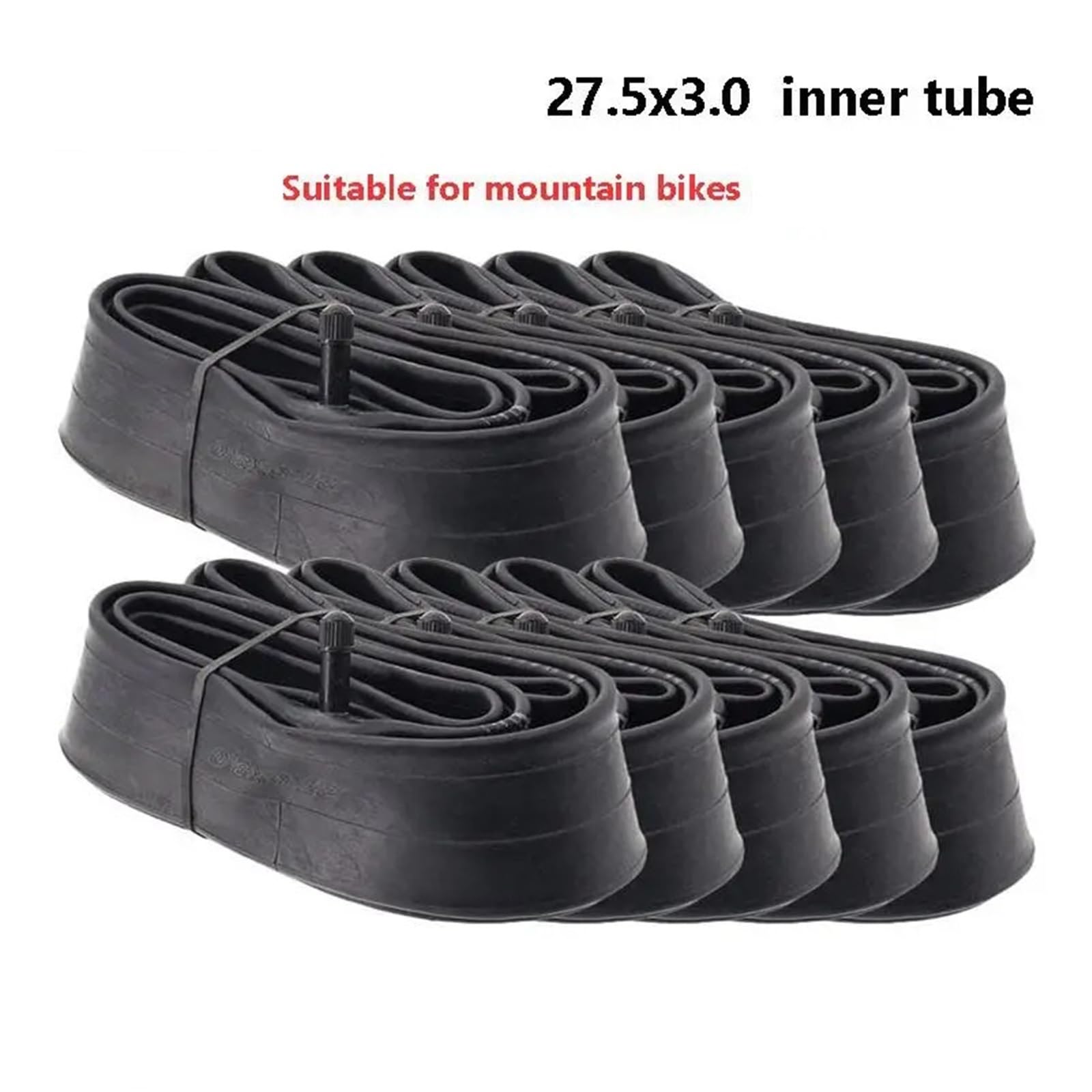 Camera d'Aria for Bicicletta Ispessita da 27,5 Pollici X 3,0 for MTB AM FR E Bici Elettriche,Componenti
