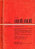 altre foto su richiesta Aut Aut n 173-174, set-dic 1979. Rivista bimestrale.