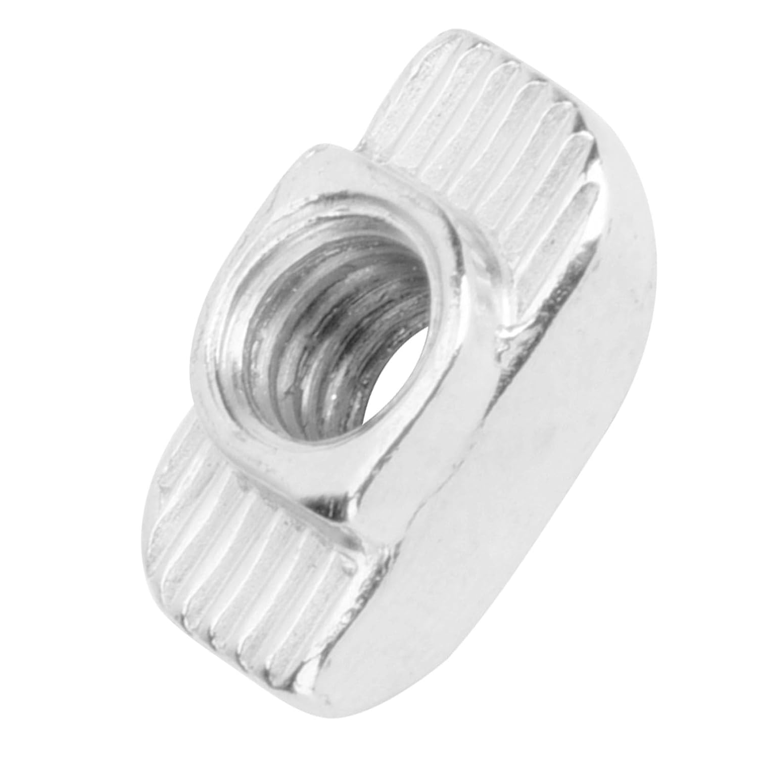 100pcs T Sliding Nut Carbon Steel European Standard T Nut 30T T Nuts T Slot Nut Hammer Head Fastener T Nuts for AluminumProfile (M6)