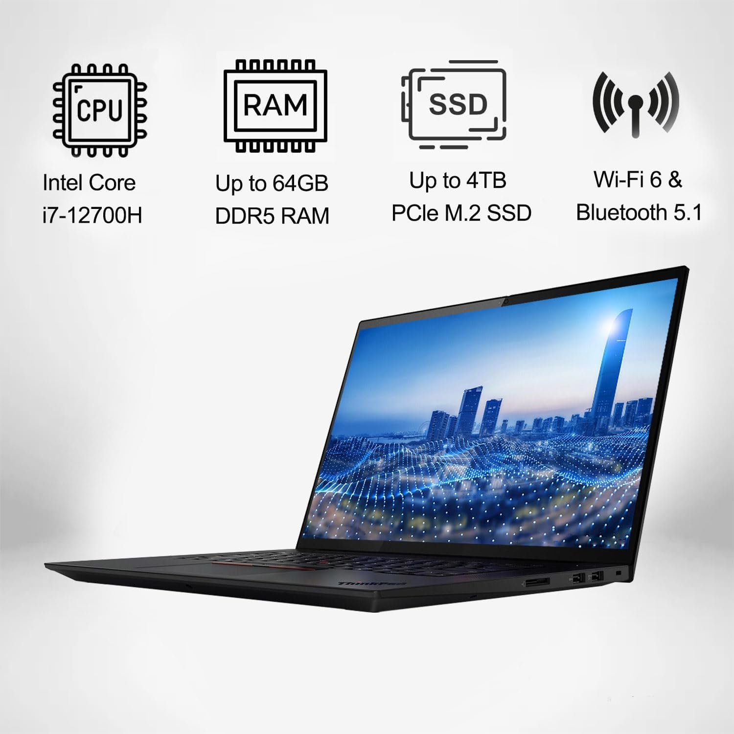 Amazon.com: Lenovo ThinkPad X1 Extreme Gen 5 Business Laptop - 16