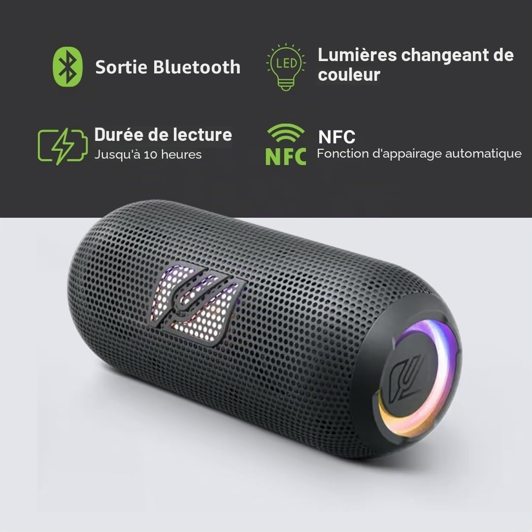 Enceinte Nomade Bluetooth Noir - M790BT