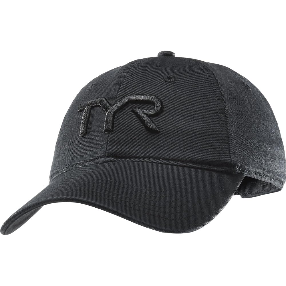 TYR A4500122ALL Logo Adjustable Cap BLK/BLK All