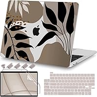 Vista 27 de Teryeefi para MacBook Pro Funda de 13 pulgadas 2022 2021 2020-2016 A2338 M2/M1 A2251 A2289 A2159 A1989 A1706, Funda rígida transparente para laptop