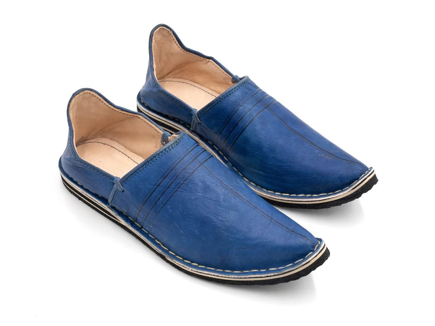Moroccan babouche shoe, Leather slipper, Unisex Handmade Babouches slippers Dyed With Natural Color, babouche men, babouche women