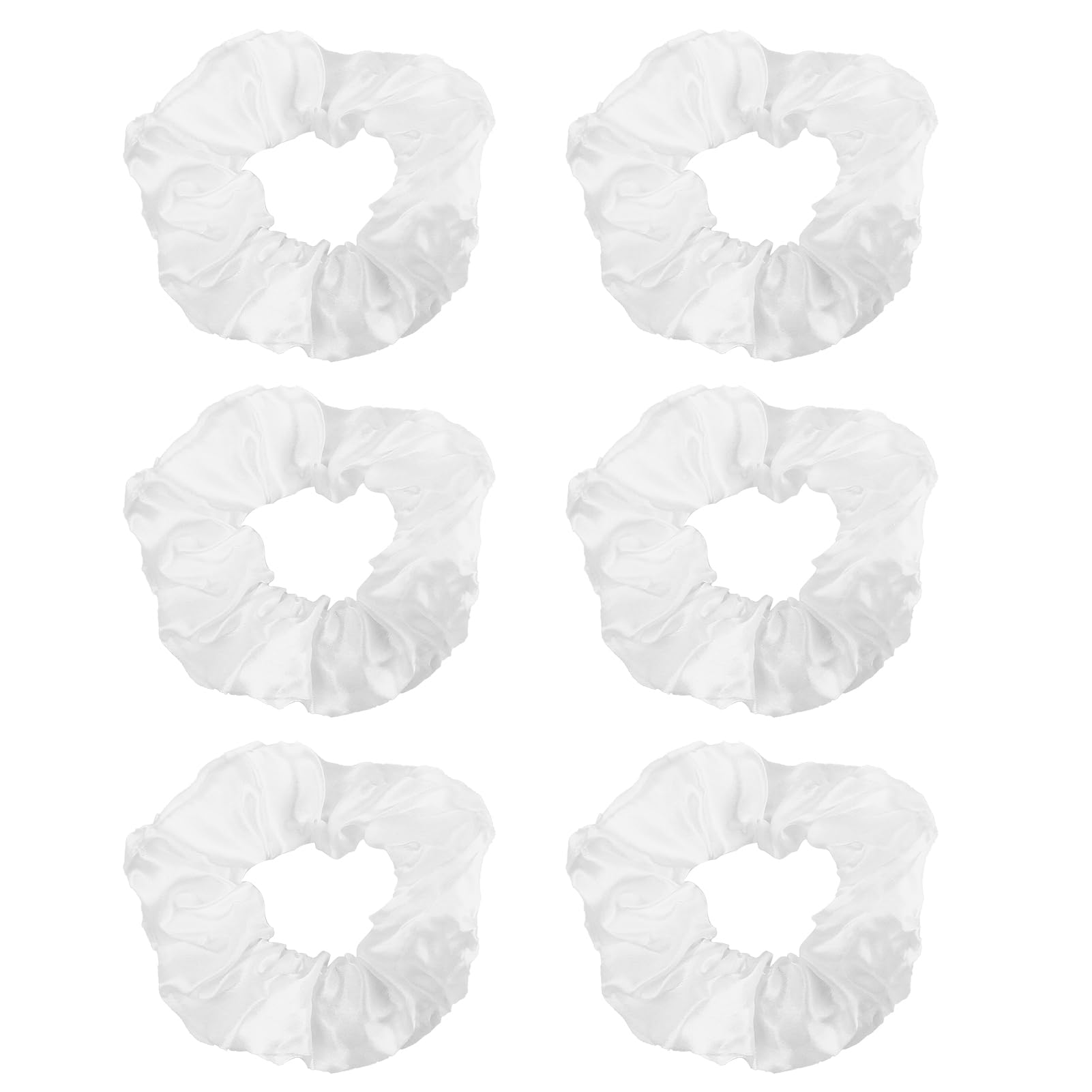 6 Pack Light Up Scrunchies for Girls LED Reflective Hair Scrunchie with 3 Light Modes Glow in the Dark Neon Hair Accessories for Christmas Girls Women Disco Rave and Party Events - Image 2